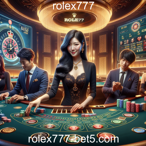 Experiência Inigualável: Cassino Ao Vivo no Rolex777
